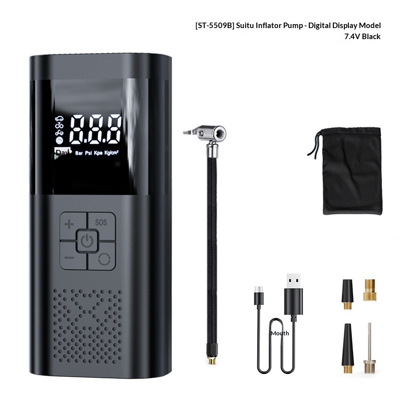 Electric Air Pump Tire Inflator Portable Inflator - Image 8