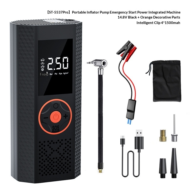 Electric Air Pump Tire Inflator Portable Inflator - Image 10