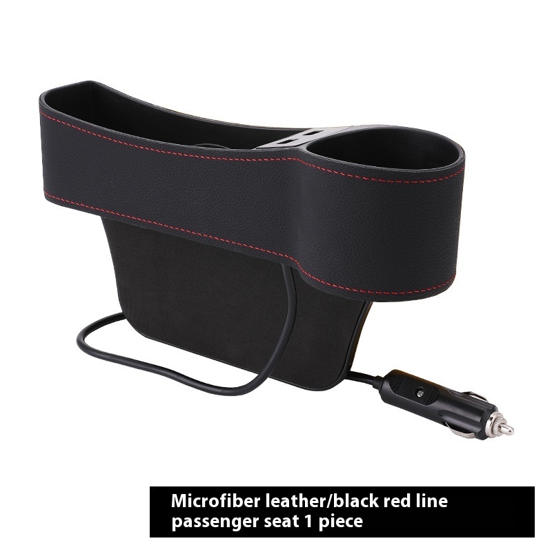 Car Seat Gap Storage Box Multi-function Dual USB Car - Image 5