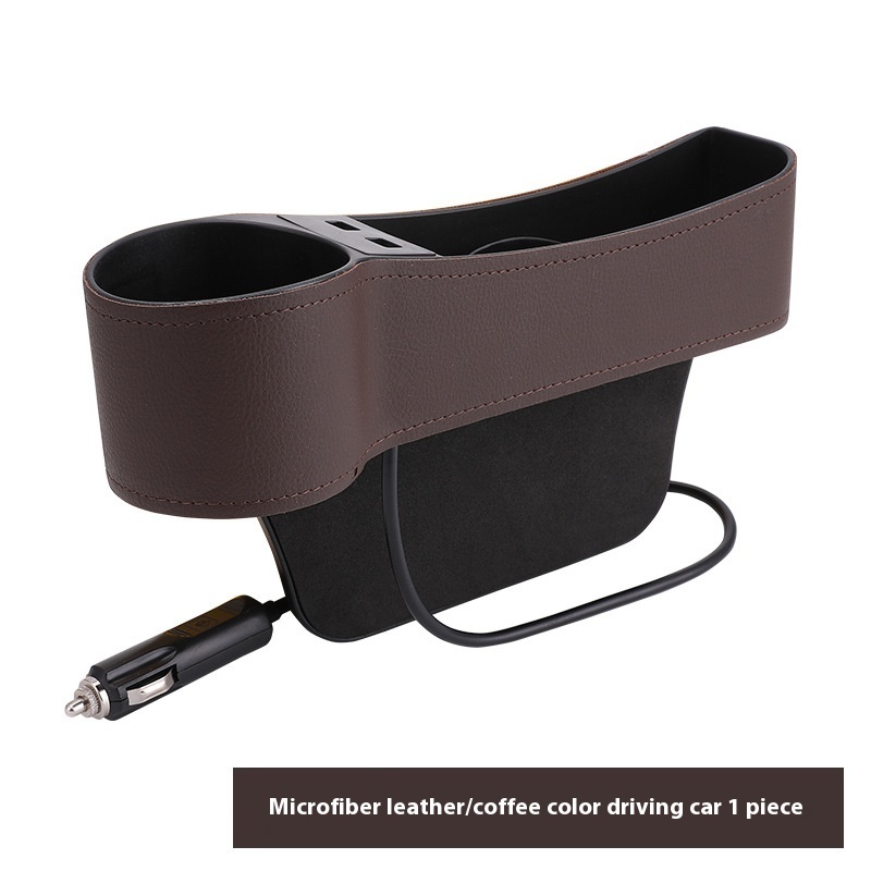Car Seat Gap Storage Box Multi-function Dual USB Car - Image 8
