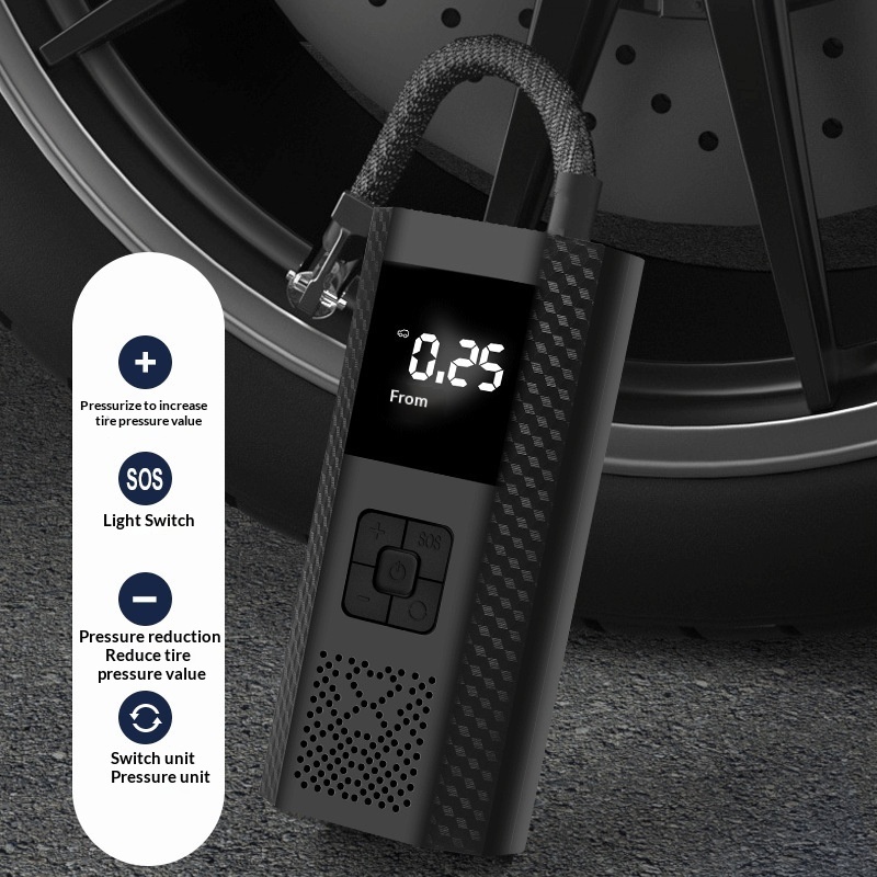 Electric Air Pump Tire Inflator Portable Inflator