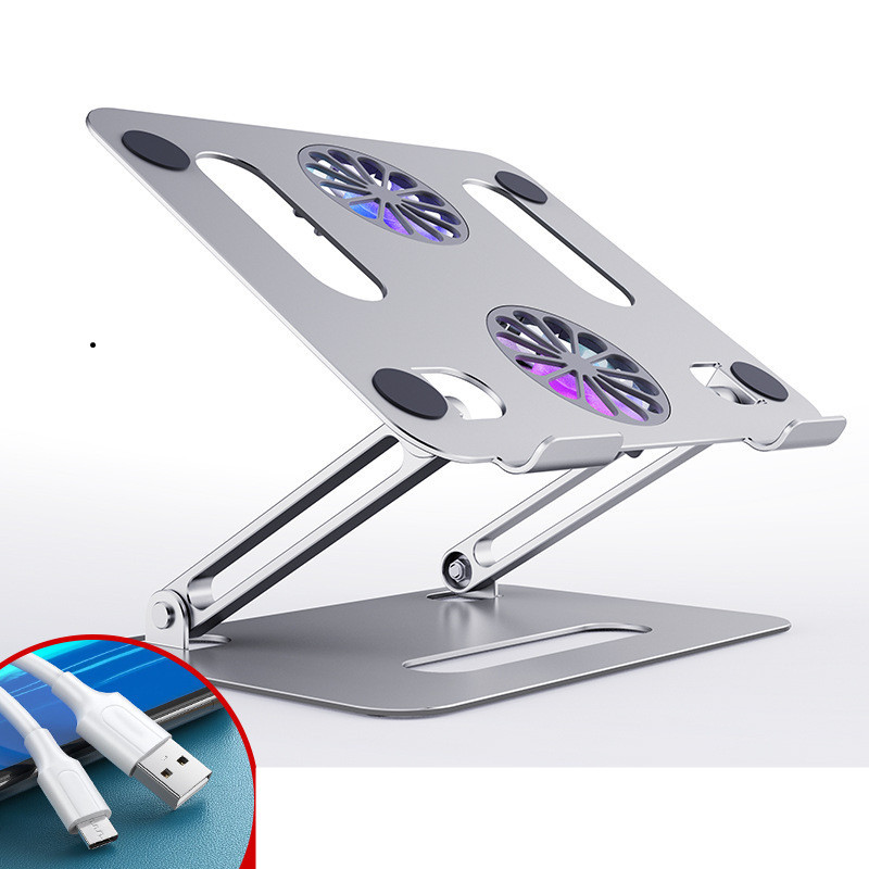 Laptop Stand Desktop Aluminum Alloy Foldable - Image 4